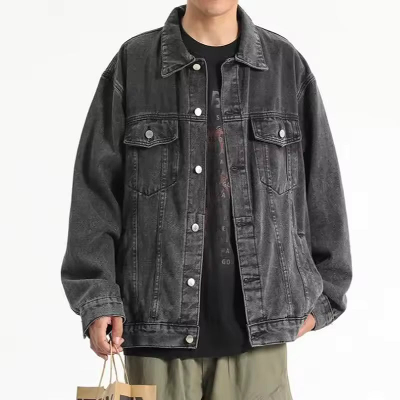 Men’s Slim Fit Button Denim Jacket