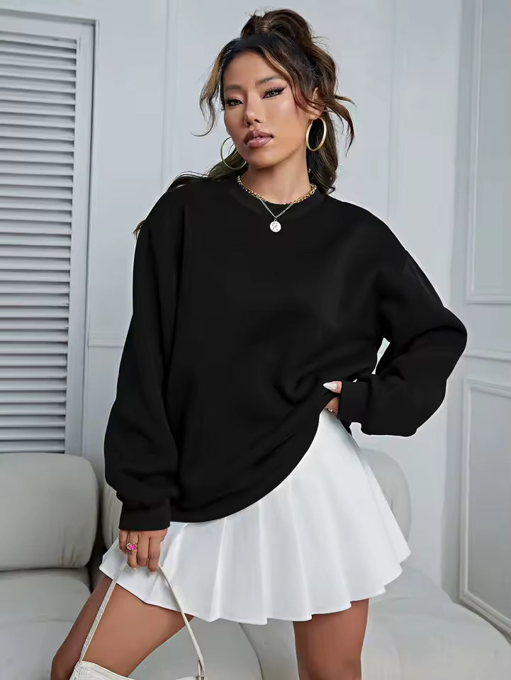 Classic Loose Fit Crewneck Sweatshirt